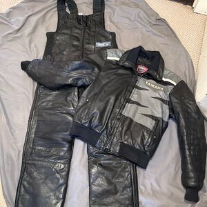 Yamaha Black and Silver Performance Jacket